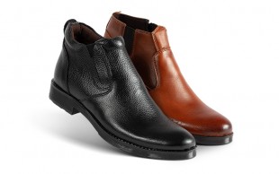 نیم بوت چرمی مردانه