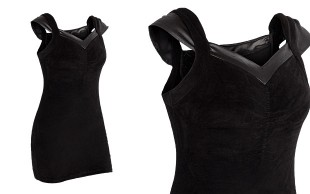 تاپ مخمل یقه دلبری