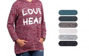 هودی زنانه Love Hear