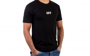 تیشرت مشکی مردانه OFF WHITE 