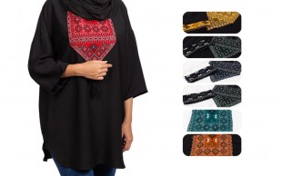 تونیک مانتویی طرح سنتی