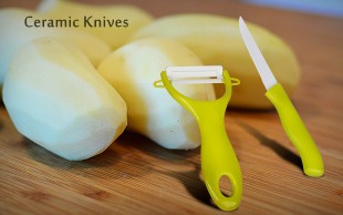 پکیج پوست کن و چاقو سرامیکی Ceramic Knives