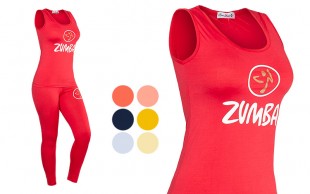 تاپ و شلوار طرح ZUMBA