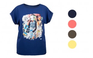 تیشرت زنانه Girl & Book