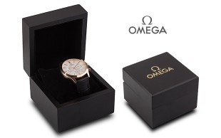 جعبه کادویی چوبی ساعت OMEGA