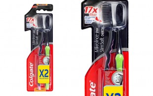 مسواک زغالی دوقلو Colgate