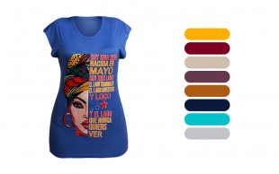 تاپ زنانه طرحدار کد 15769