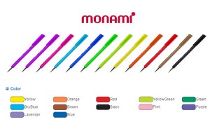 پکیج خودکار رنگی Monami