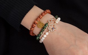 دستبند سنگی Glossy jewels