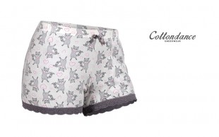 شلوارک زنانه طرح راکون