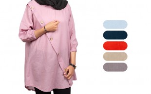 تونیک زنانه قاپک دار