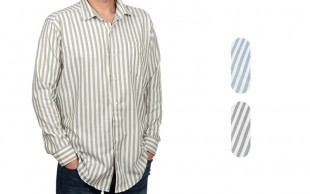 پیراهن راه راه مردانه M&J