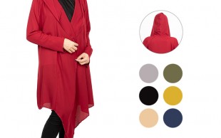 مانتو کلاه‌دار