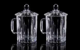 ماگ دمنوش درب دار 2 عددی BLINKMAX