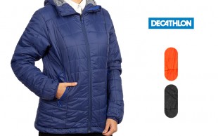 کاپشن زنانه طبیعت گردی Decathlon FORCLAZ