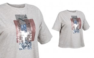 تیشرت زنانه پولکی Zara