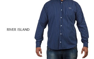 پیراهن سایز بزرگ River Island مدل Striped