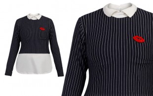 بلوز یقه دیپلمات زنانه Lip