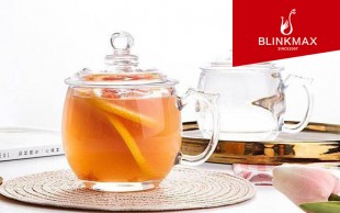 لته خوری درب دار بلوری  BLINKMAX