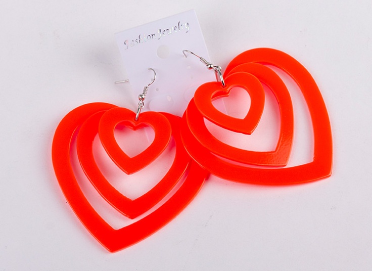 گوشواره رنگی Fashion