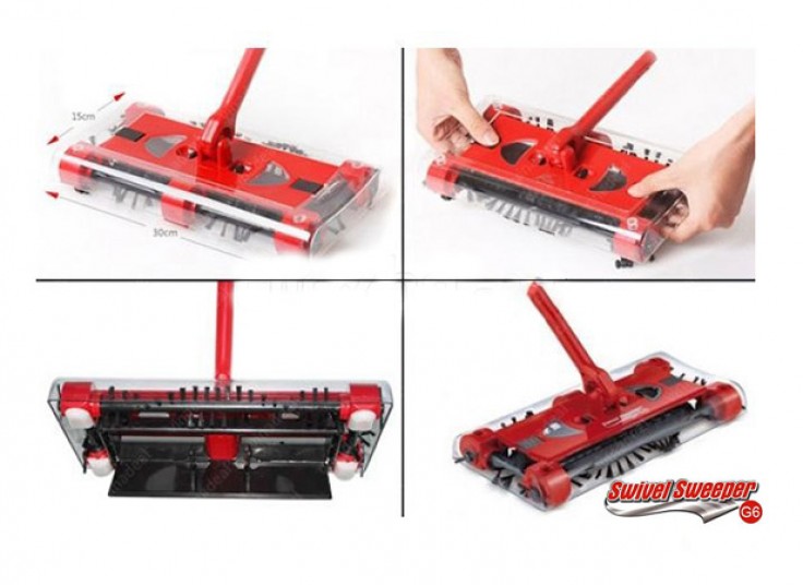 جاروی شارژی  Sweeper Swivel G6