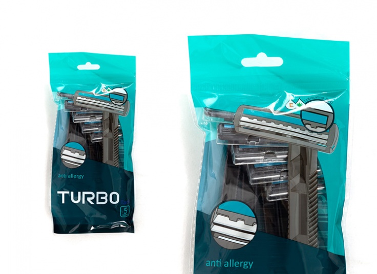 پکیج 5 عددی تیغ اصلاح Turbo Tak