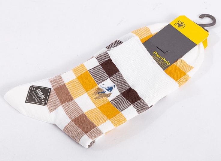 جوراب چهارخانه مردانه Pier Polo