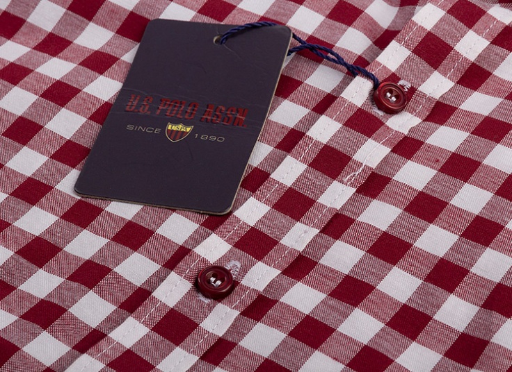 پیراهن مردانه چهارخانه US polo