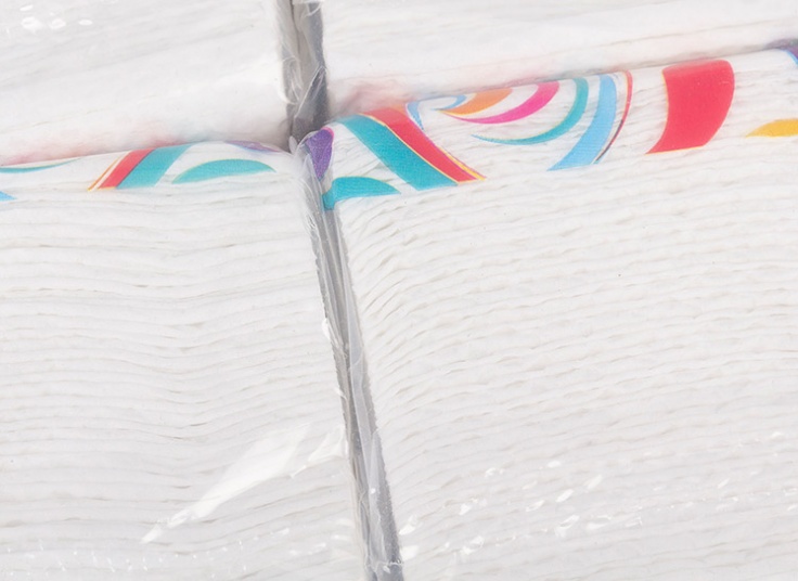 بسته ده عددی دستمال کاغذی 100 برگ مرحبا