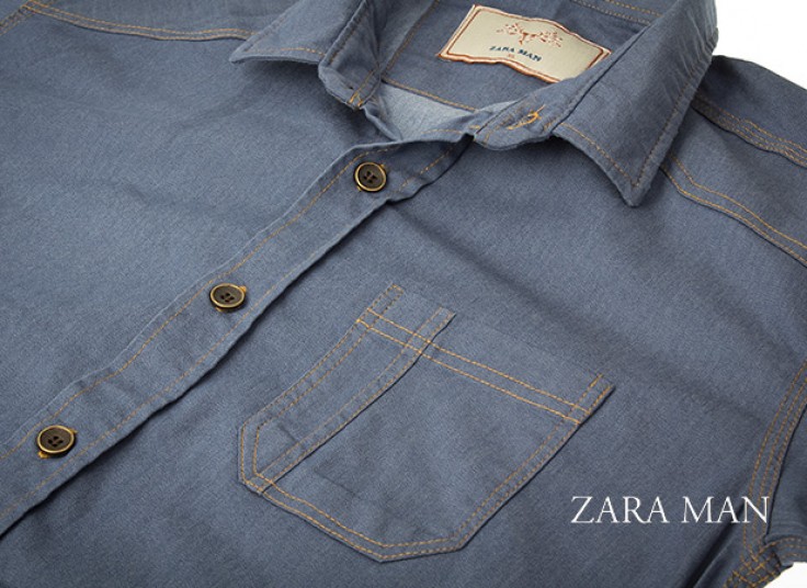 پیراهن طرح جین ZARA