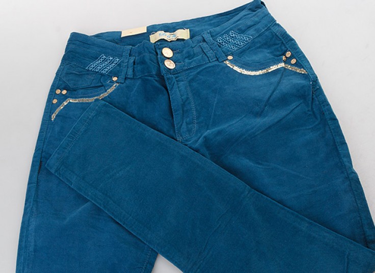 شلوار مخمل کبریتی DUK