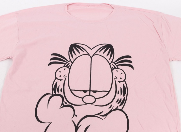 تیشرت سایز بزرگ طرح گارفلید