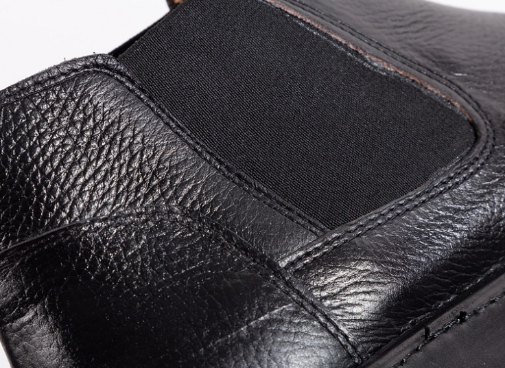 نیم بوت مردانه چرم طبیعی