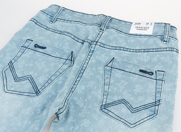 شلوار جین زنانه طرحدار MANGO