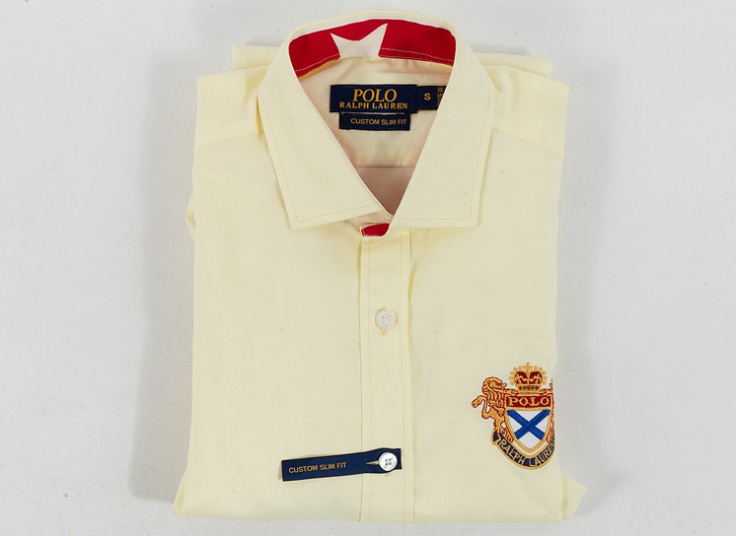 پیراهن مردانه آستین بلند طرح Polo