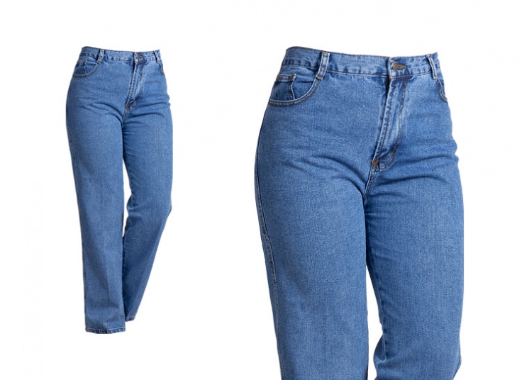 شلوار جین راسته زنانه