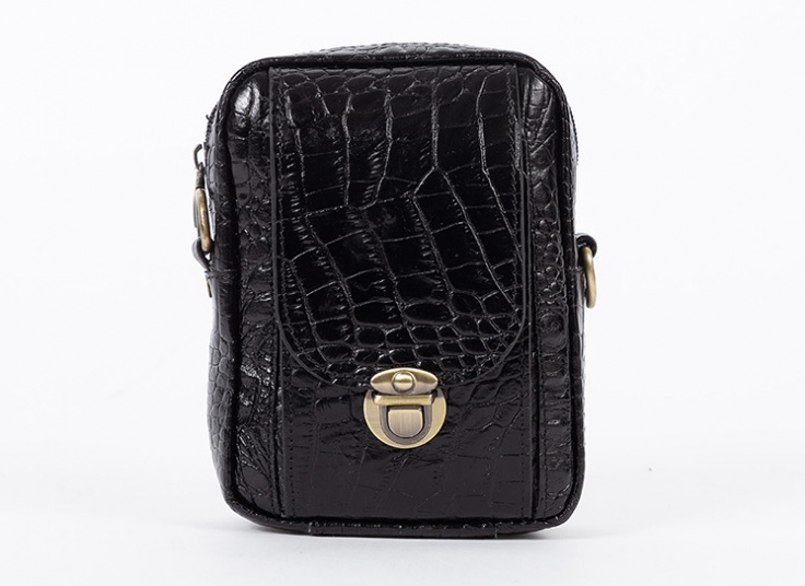 کیف دوشی قفل دار  چرم طبیعی