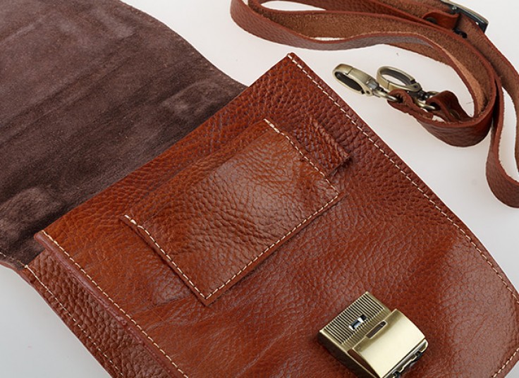 کیف دوشی چرم طبیعی