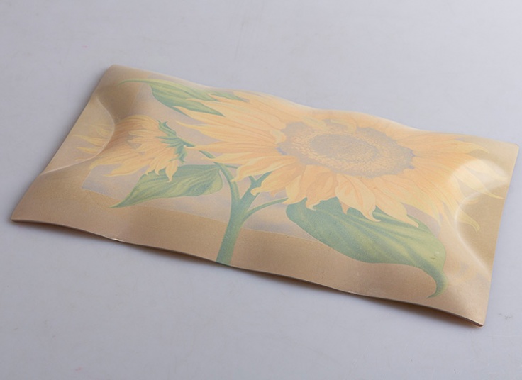 سینی پذیرایی شیشه ای Queens