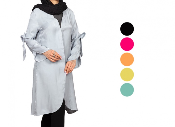 مانتو پاپیون دار زنانه