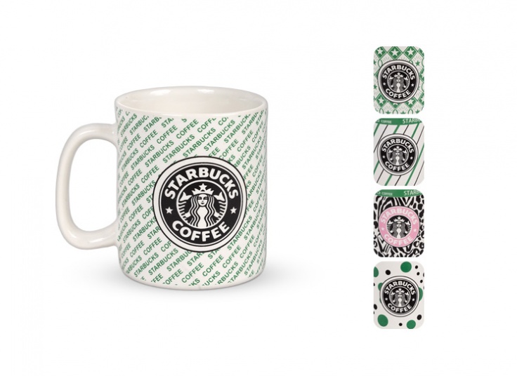 ماگ سرامیکی طرح STARBUCKS