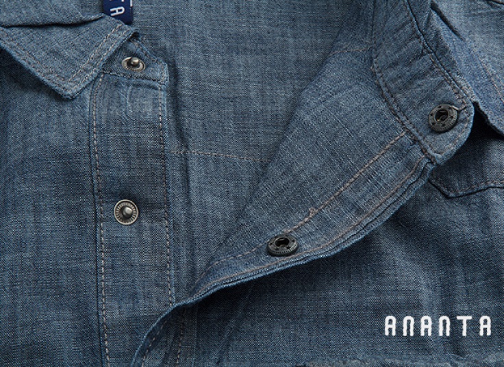 پیراهن مردانه طرح جین Ananta