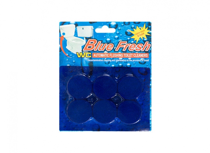 قرص توالت فرنگی و فلاش تانک Blue Fresh