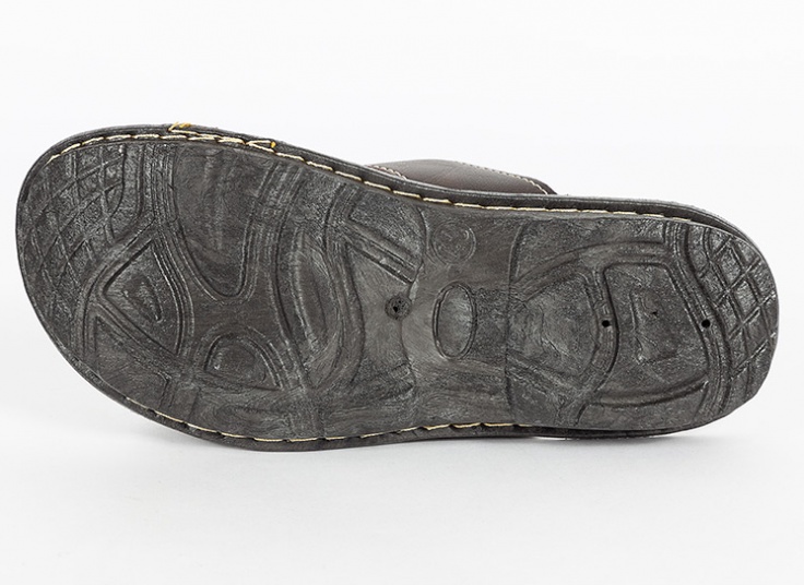 دمپایی چرمی مردانه Khas