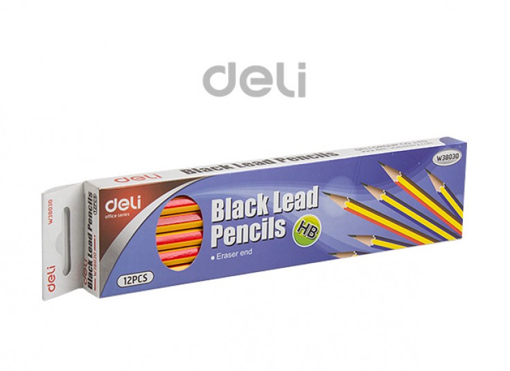 پکیج مداد مشکی Deli