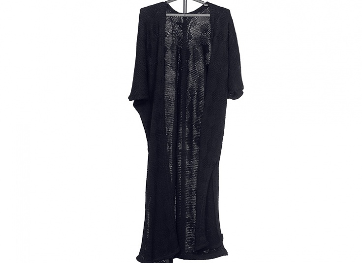 مانتو بافت زنانه جلو باز