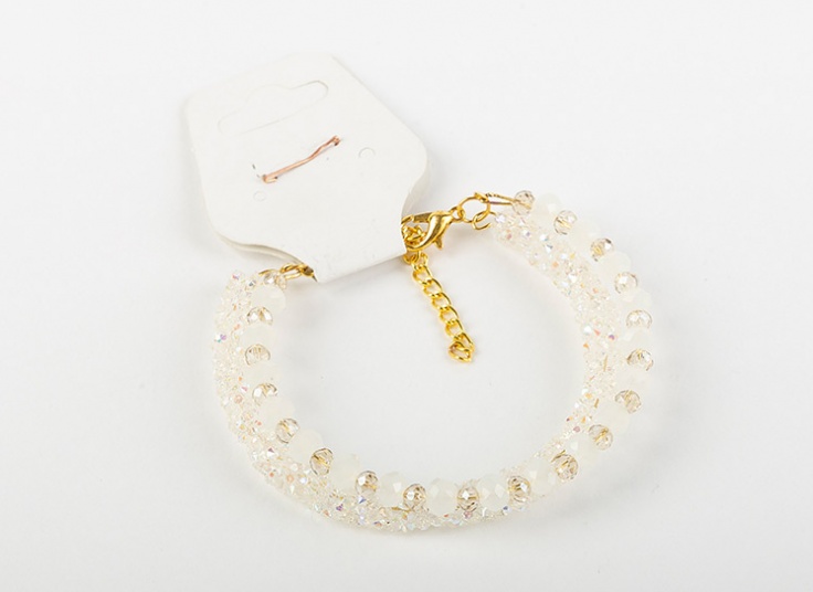 دستبند طرح کریستال