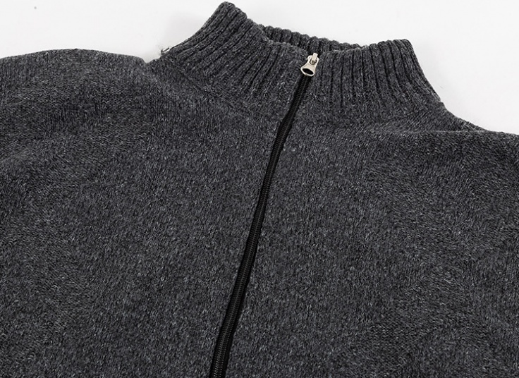 سویشرت بافت زیپ دار