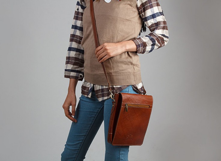 کیف کج چرمی SENATOR