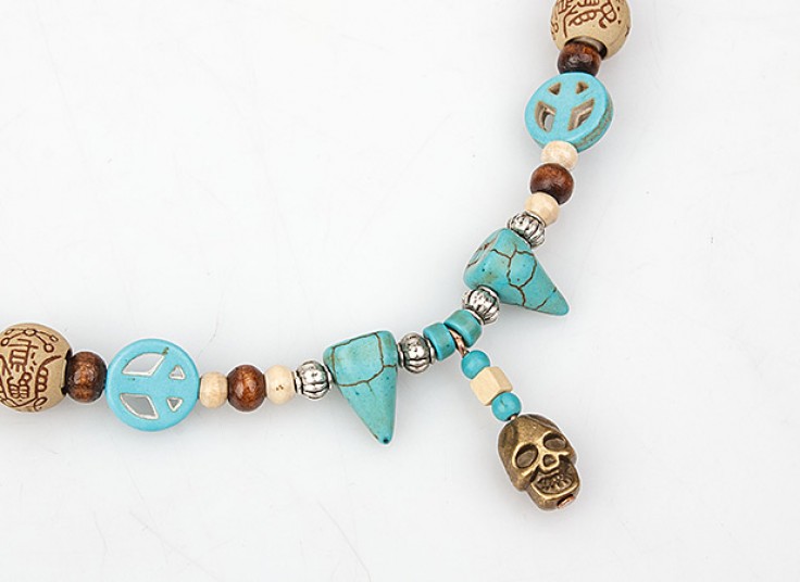 گردنبند چوبی 